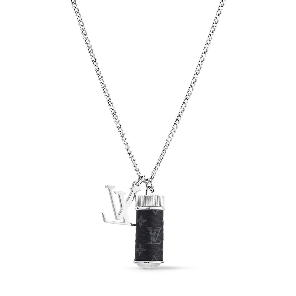 Louis Vuitton Monogram Eclipse Charm Necklace - image 3